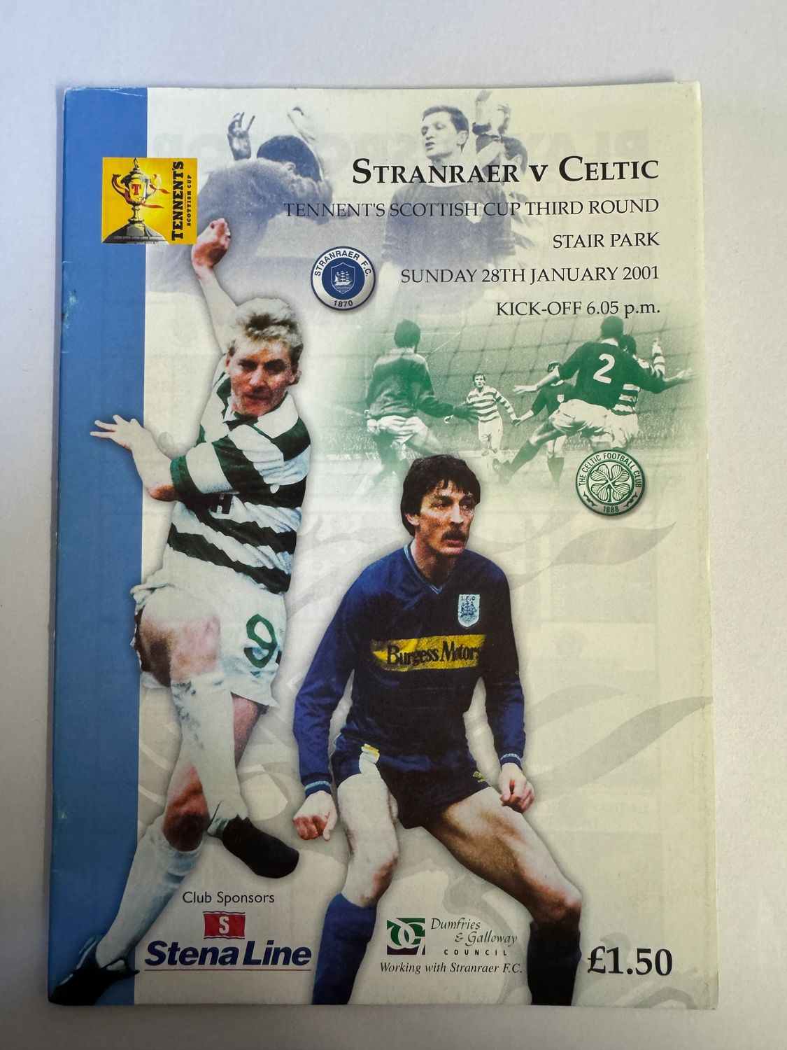 Stranraer v Celtic - 28/1/01