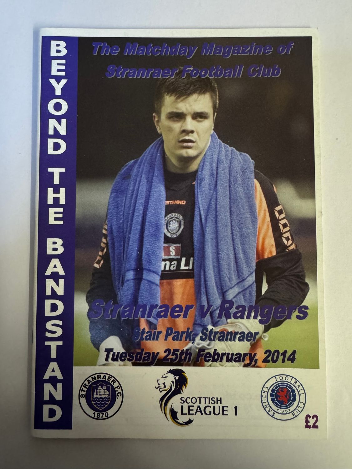 Stranraer v Rangers - 25/2/14