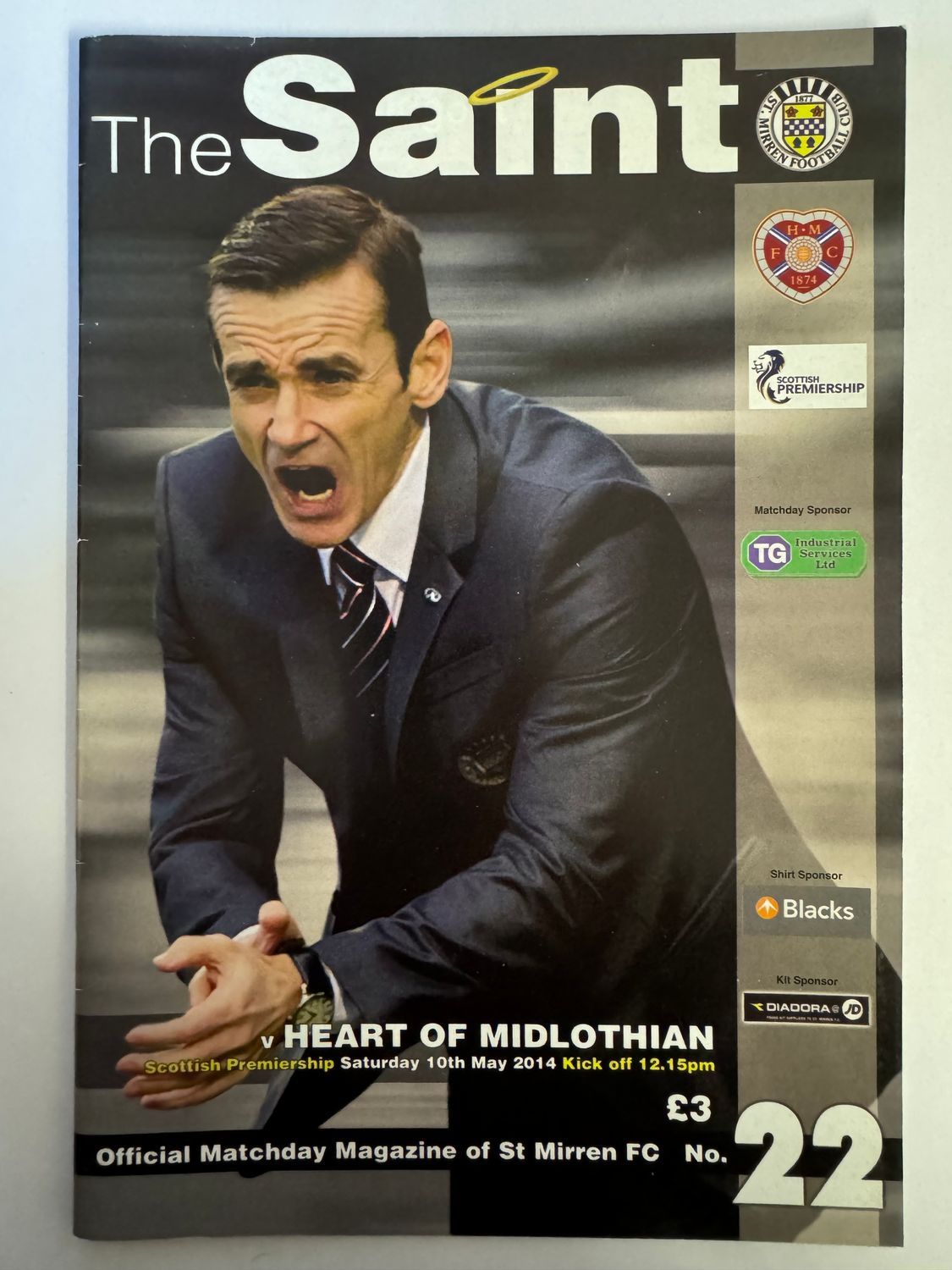 St Mirren v Hearts - 10/5/14