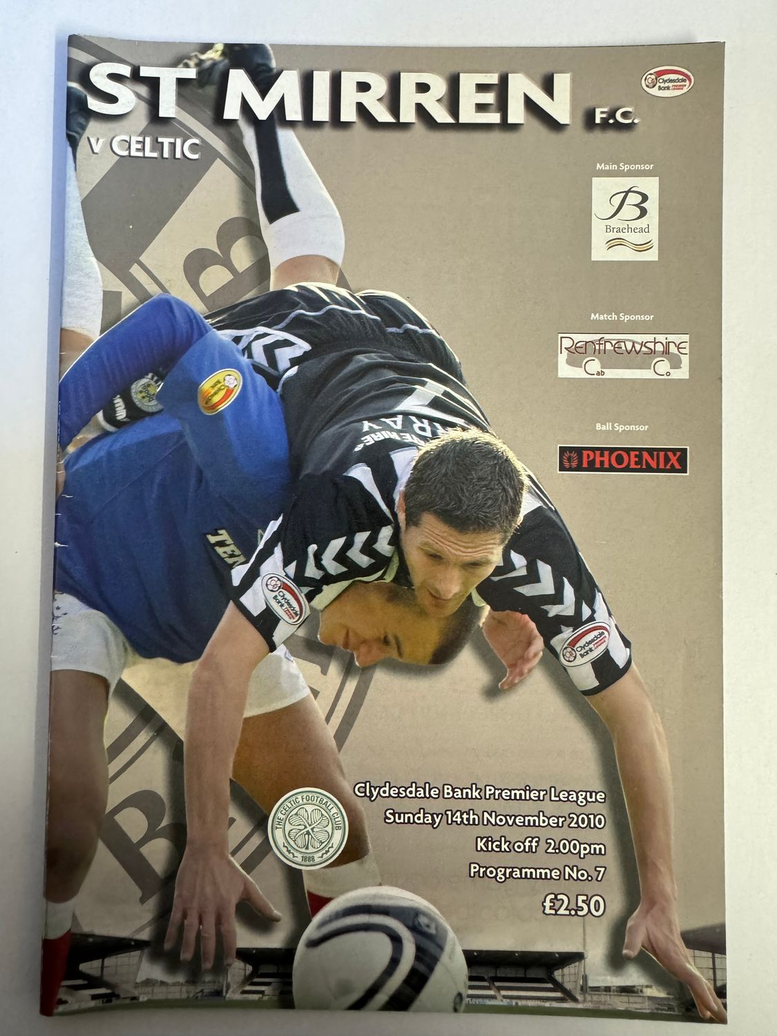 St Mirren v Celtic - 14/11/10