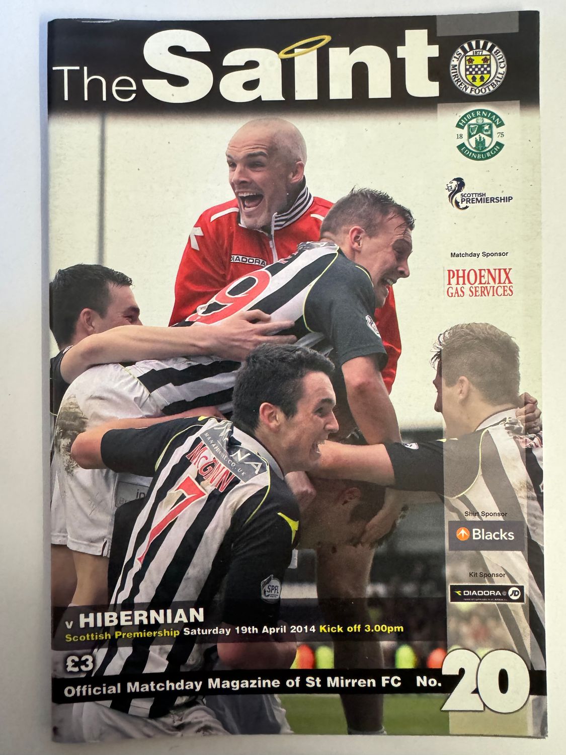 St Mirren v Hibernian - 19/4/14