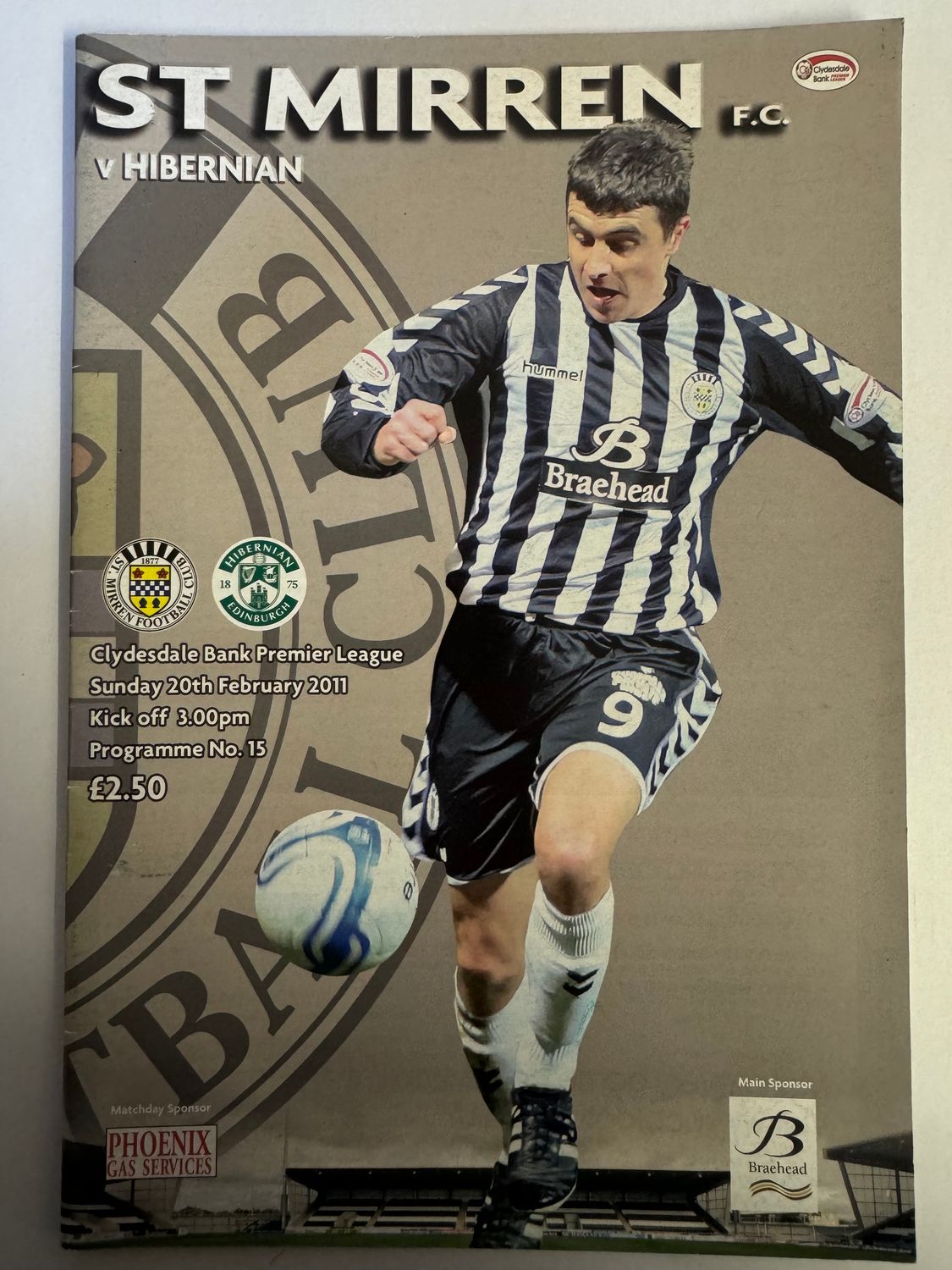 St Mirren v Hibernian - 20/2/11