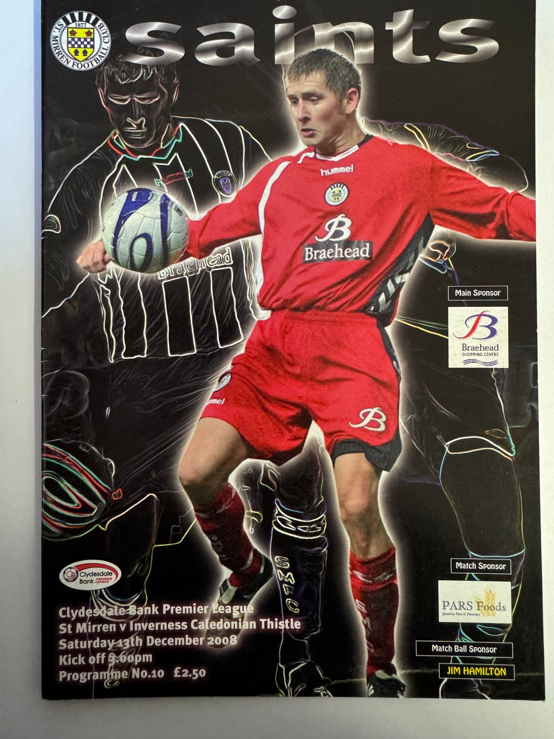 St Mirren v ICT - 13/12/08