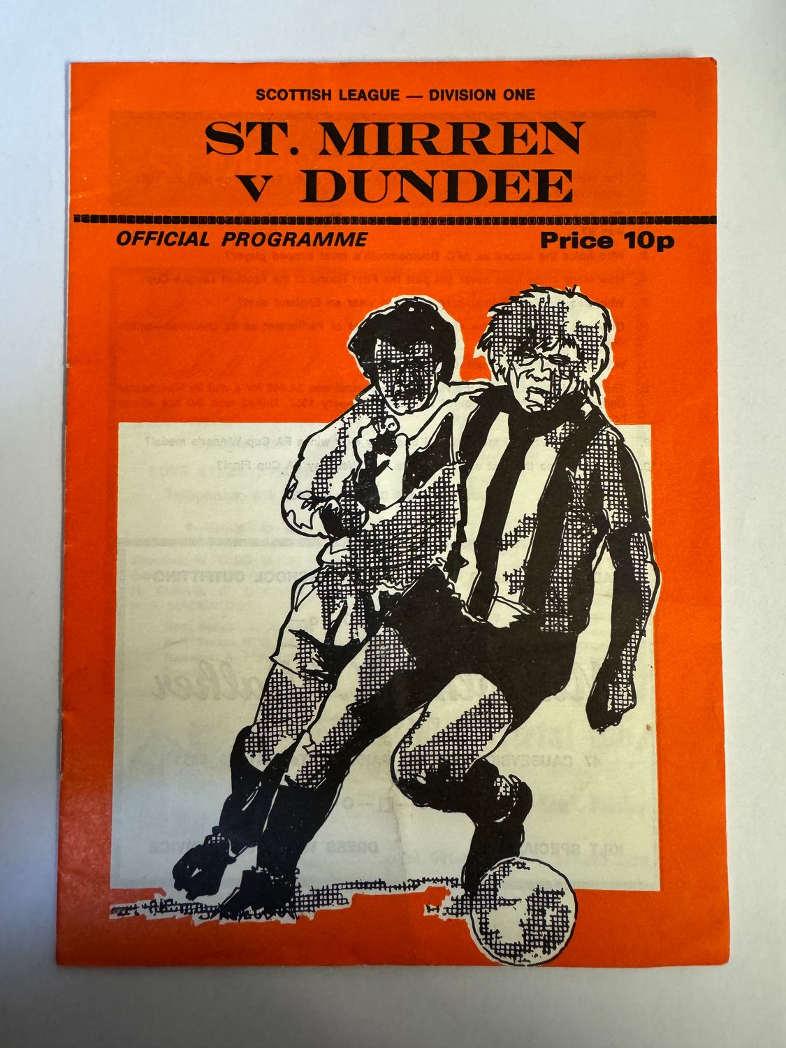 St Mirren v Dundee  - 5/2/77