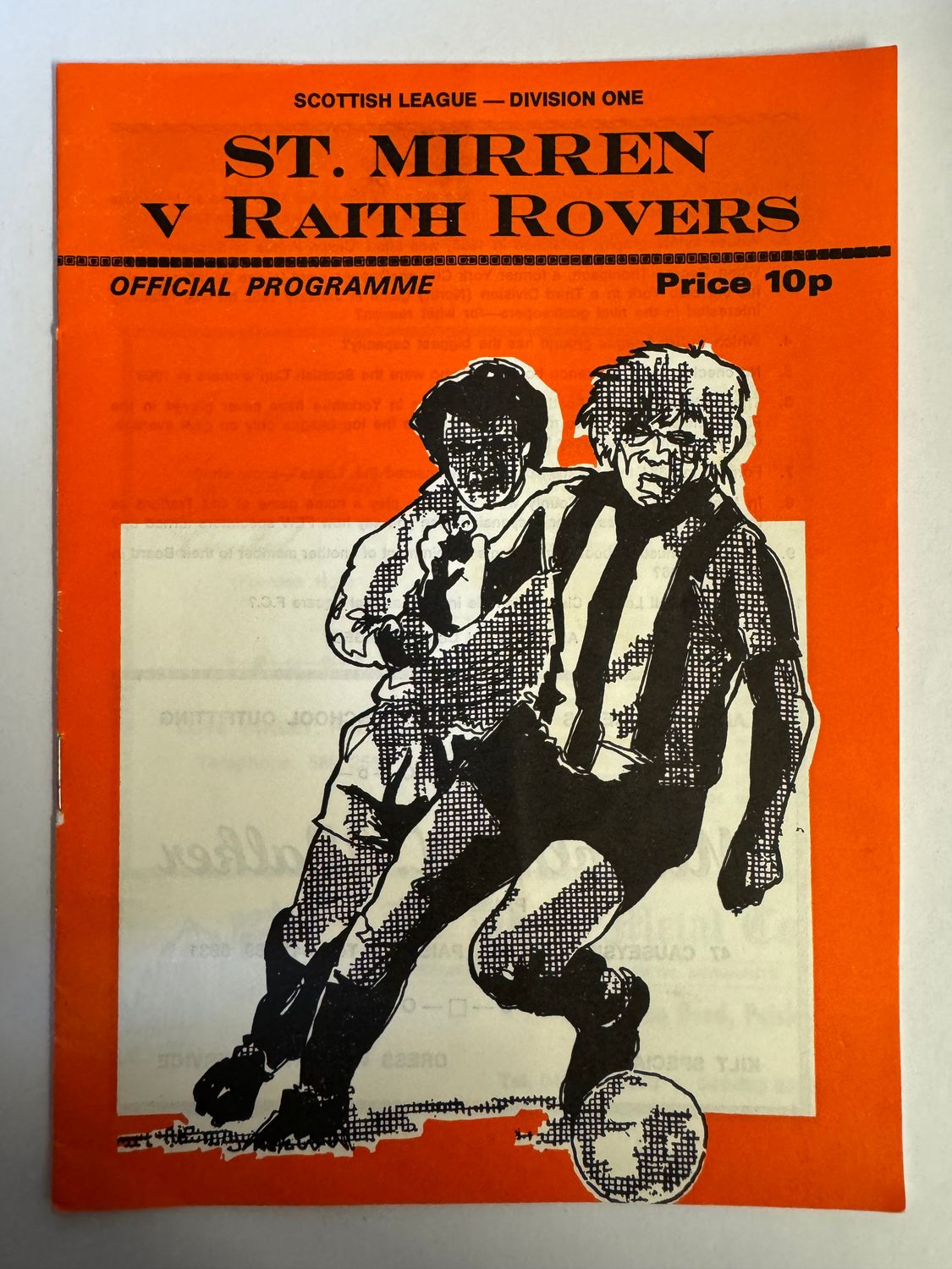 St Mirren v Raith - 2/4/77