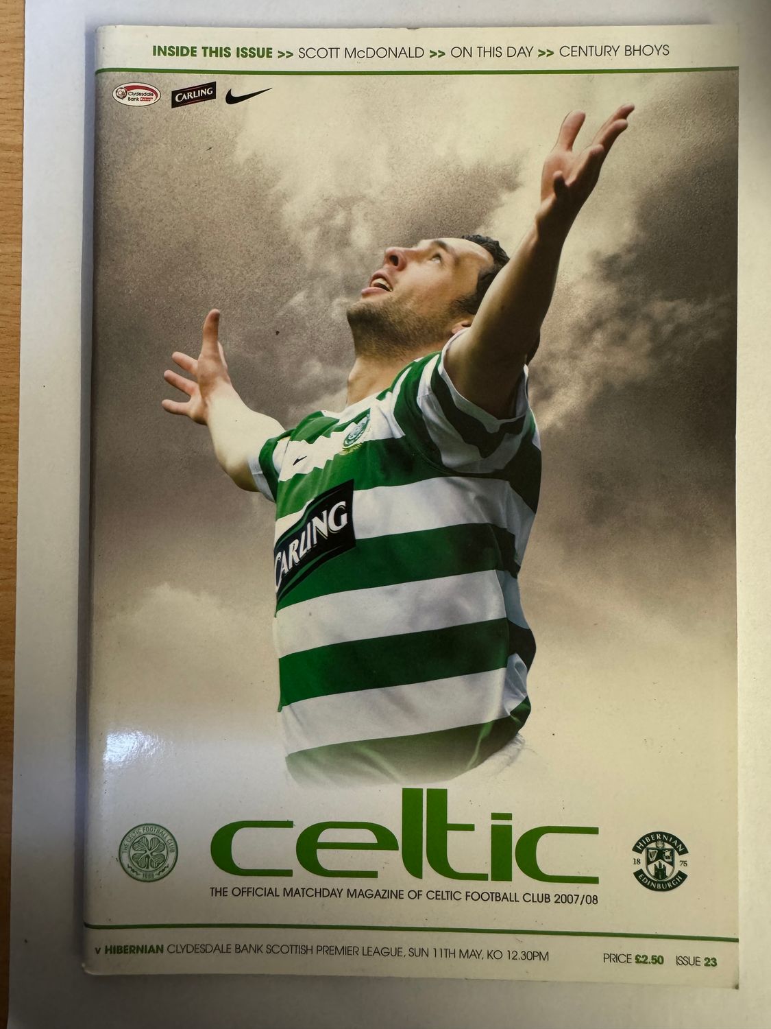 Celtic v Hibernian - 11/5/08
