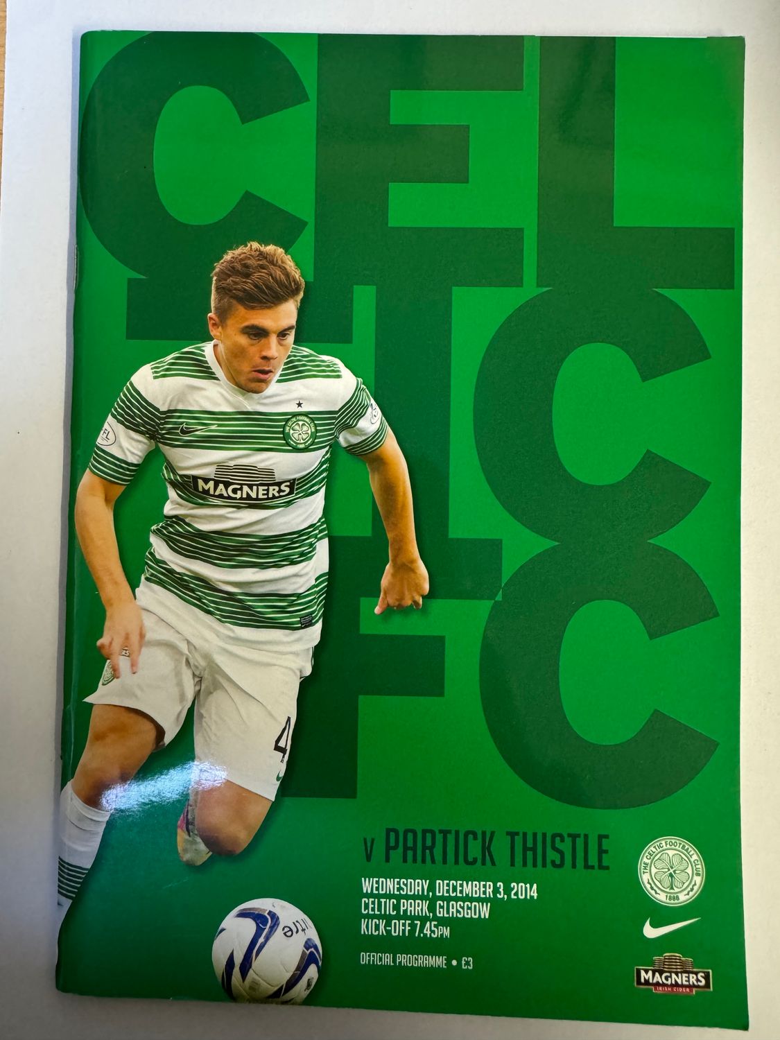Celtic v Partick - 3/12/14
