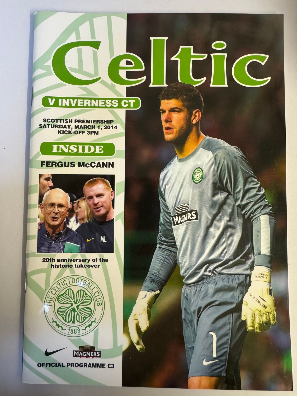 Celtic v ICT - 1/3/14