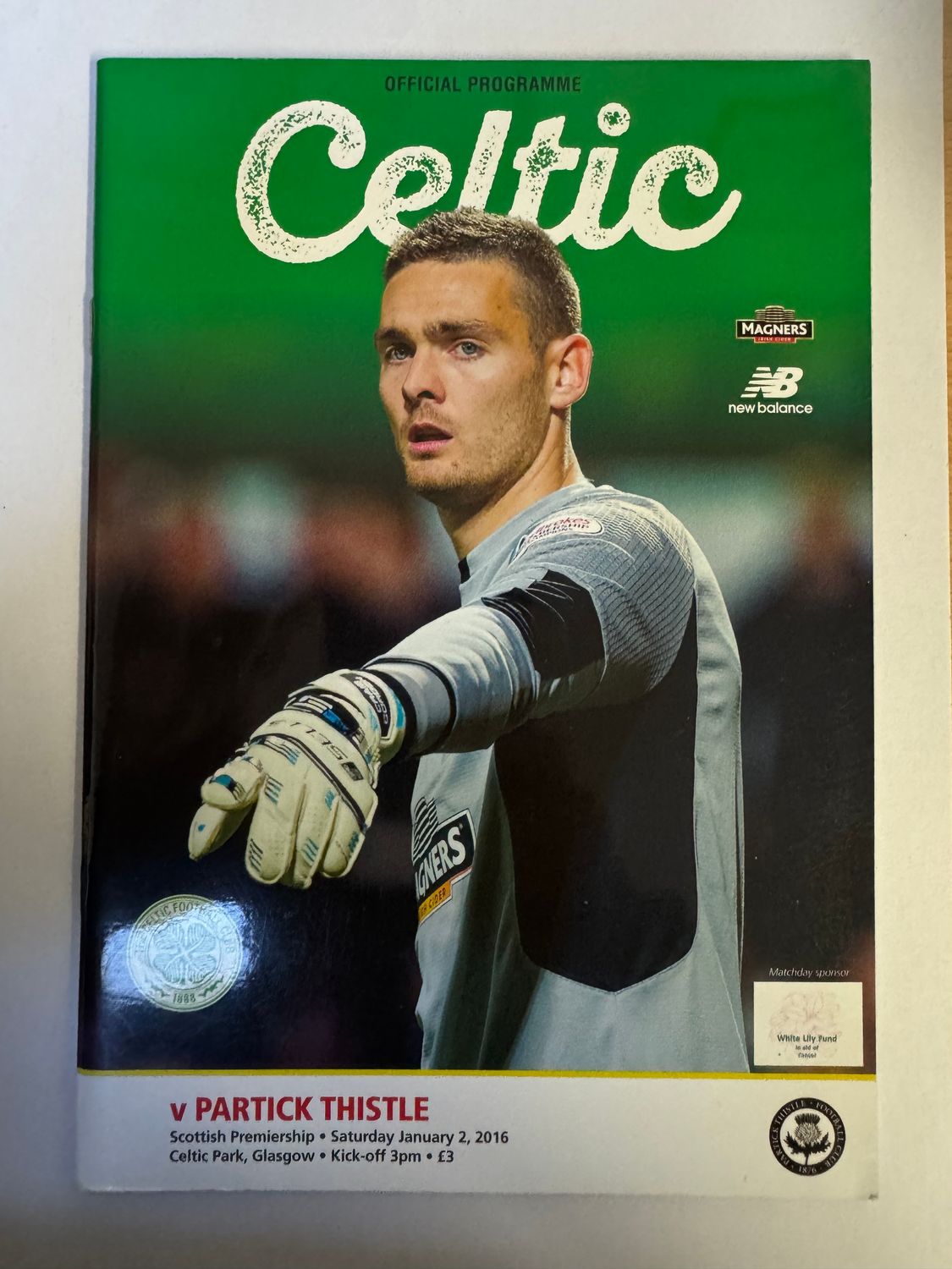Celtic v Partick - 2/1/16