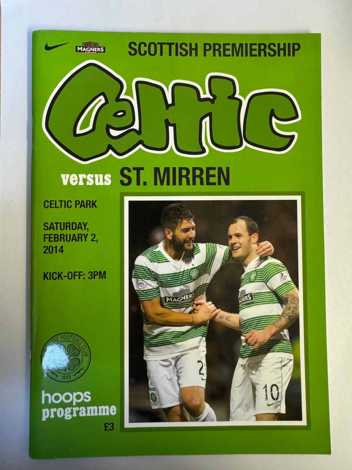 Celtic v St Mirren - 2/2/14