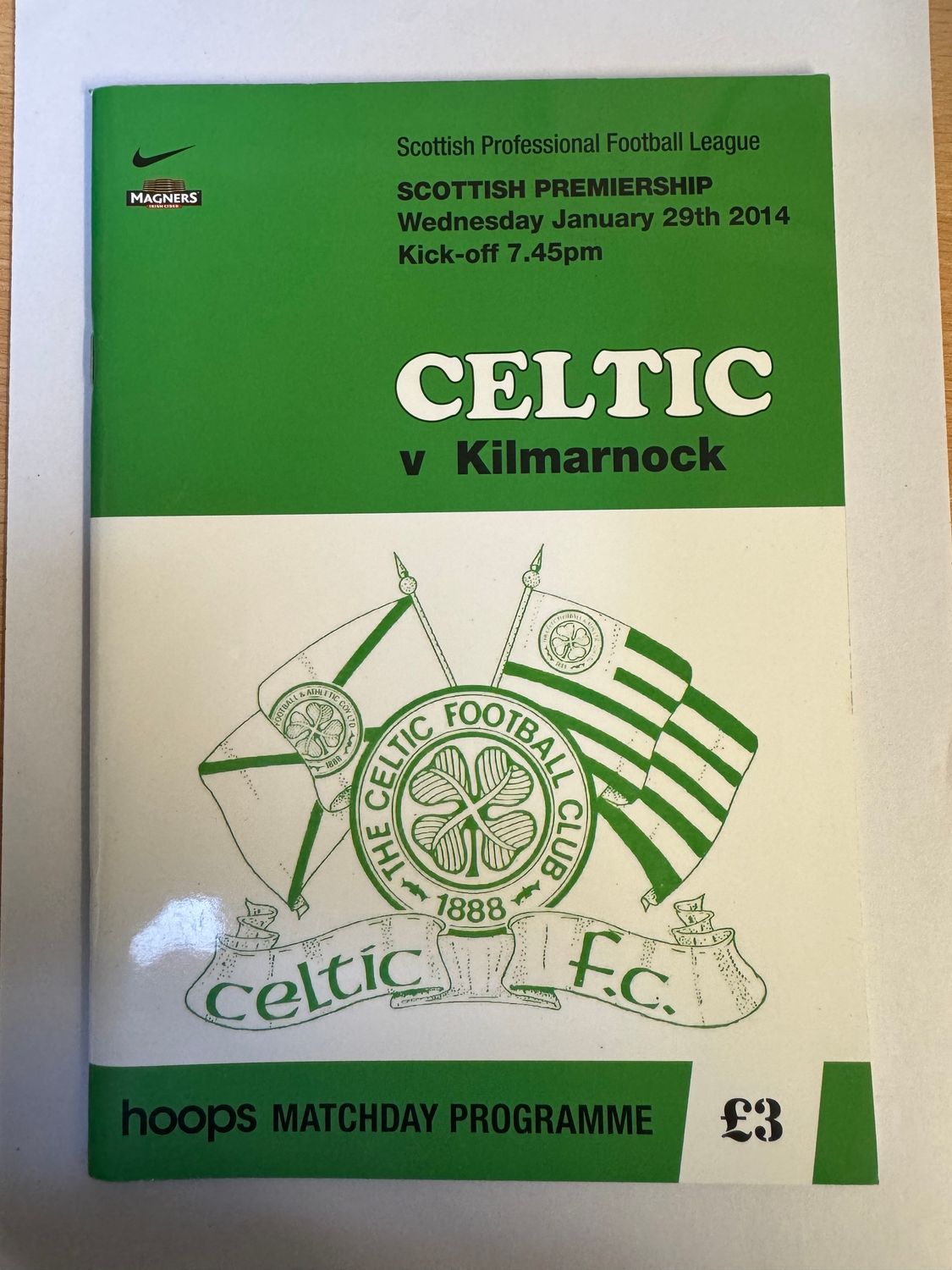 Celtic v Kilmarnock - 29/1/14