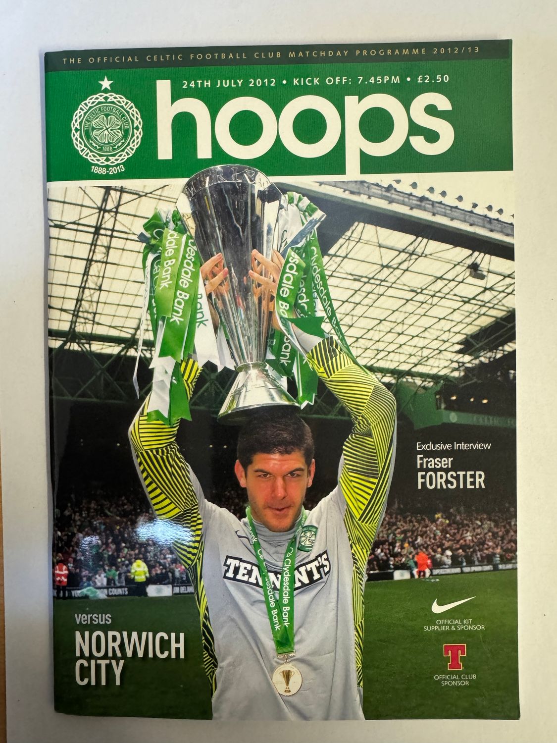 Celtic v Norwich City - 24/7/12