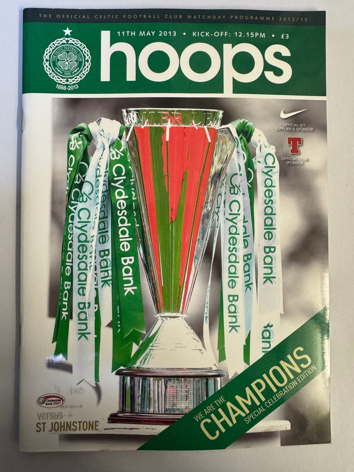 Celtic v St Johnstone - 11/5/13