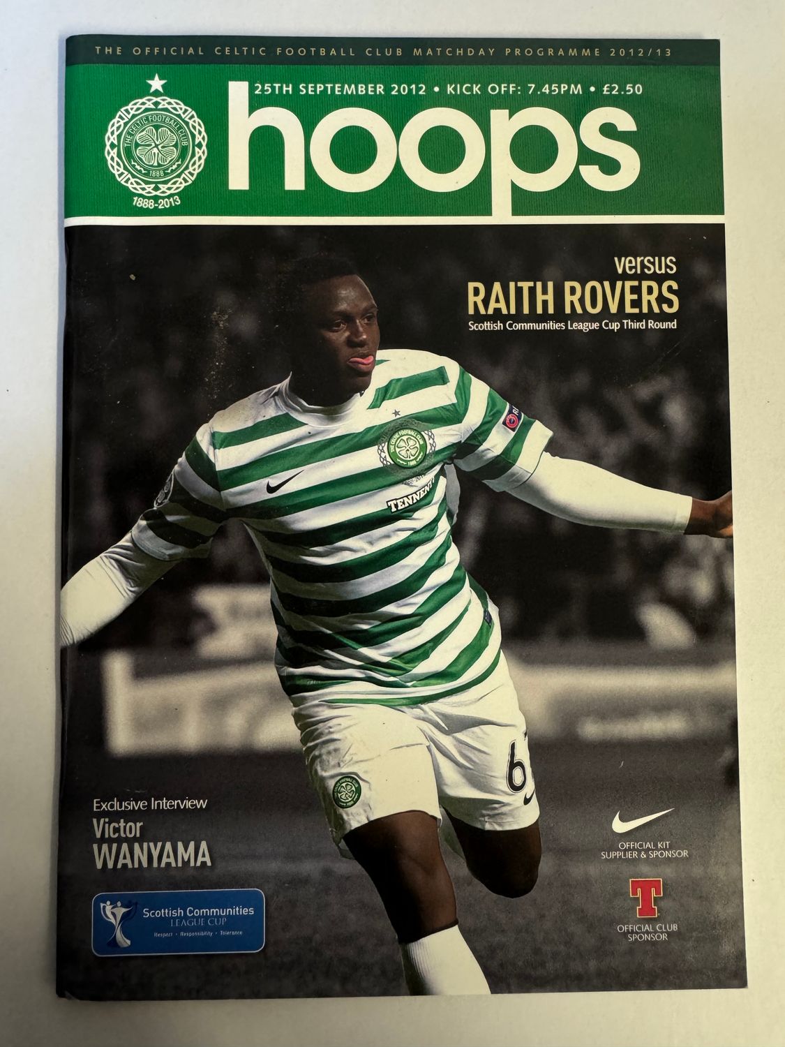 Celtic v Raith - 25/9/12