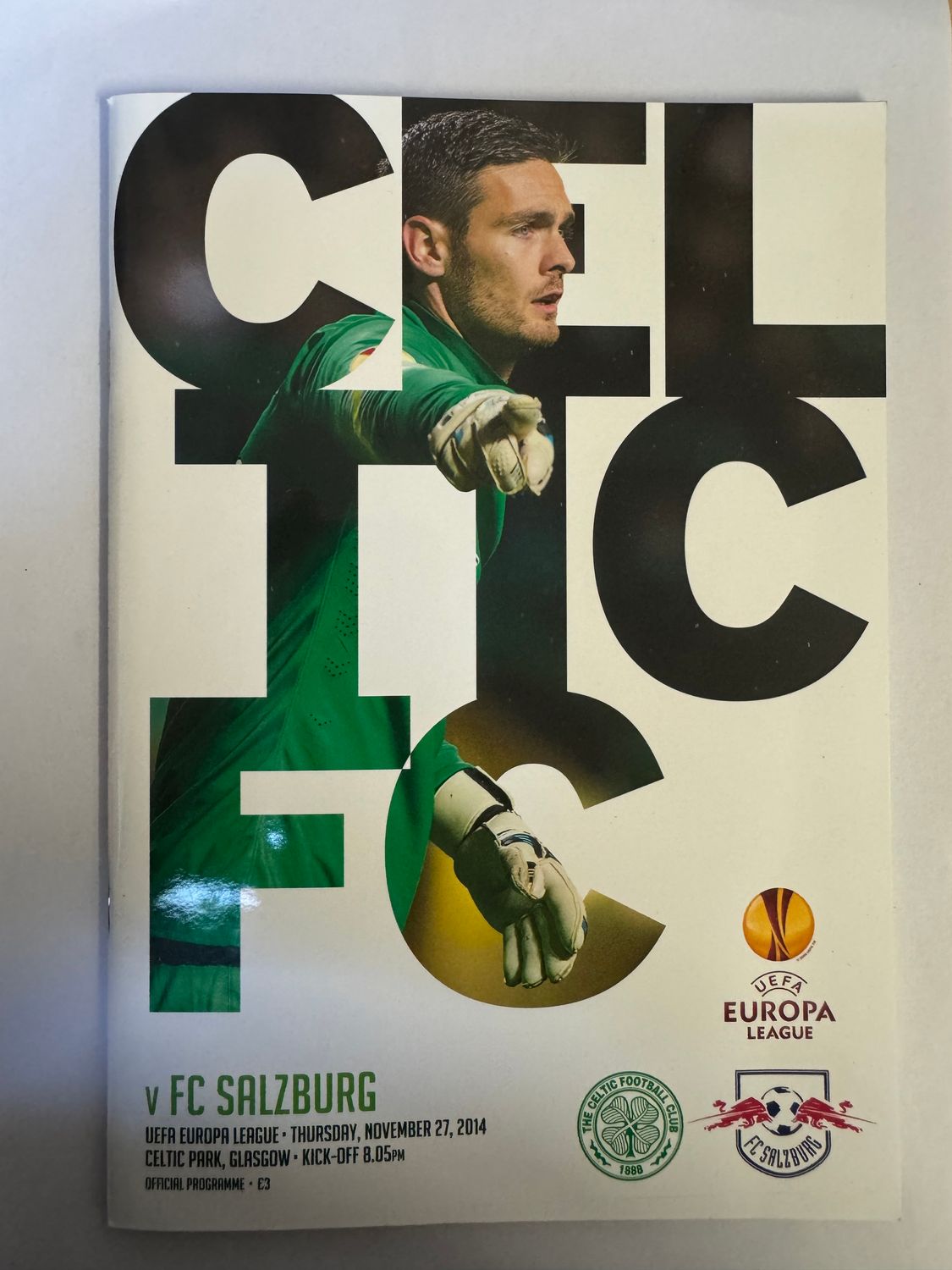 Celtic v FC Salzburg - 27/11/14