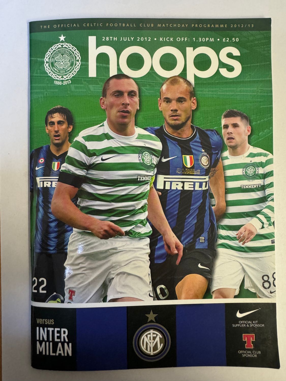 Celtic v Inter Milan - 28/7/12