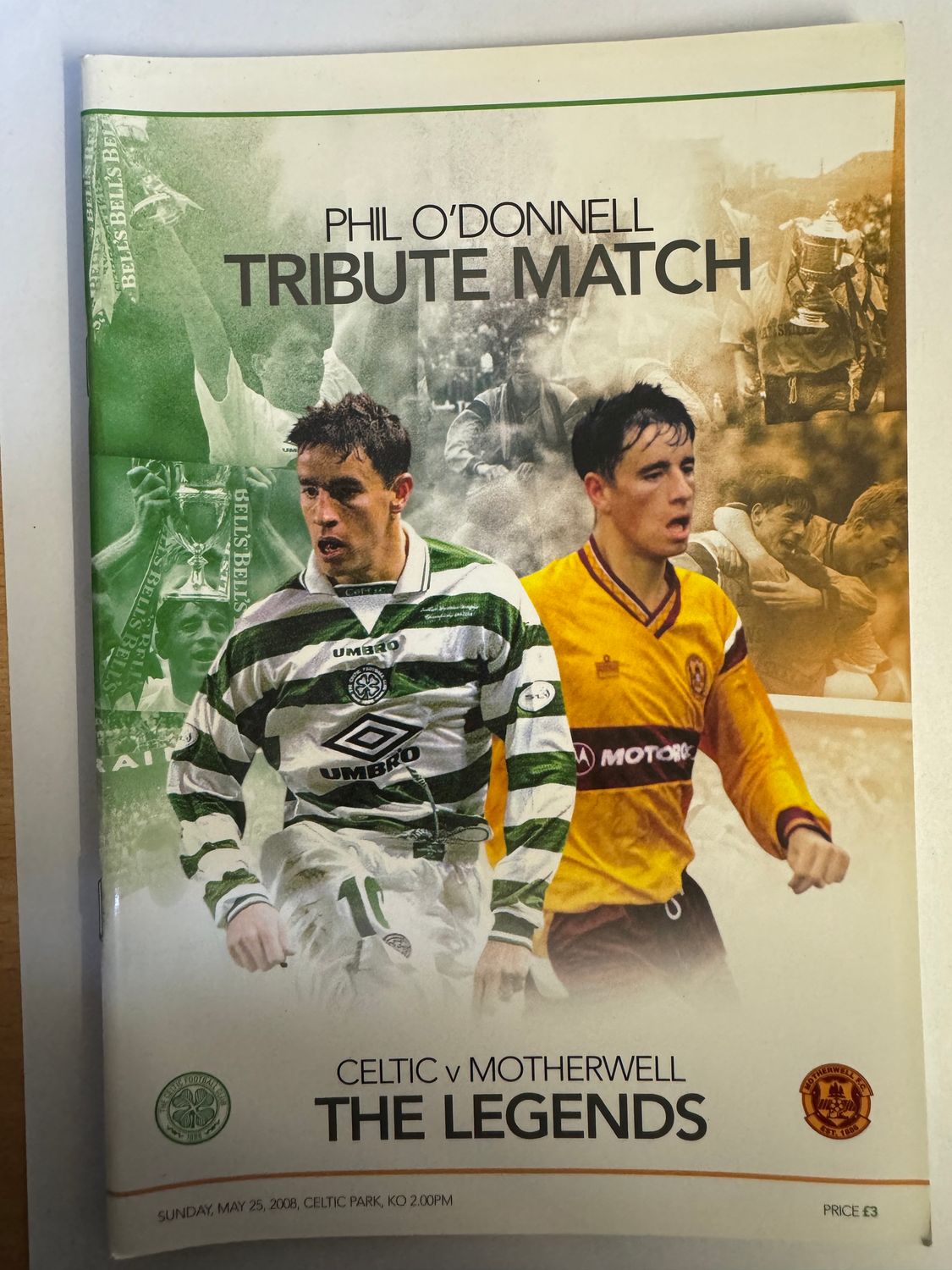 Celtic v Motherwell Legends - 25/4/08