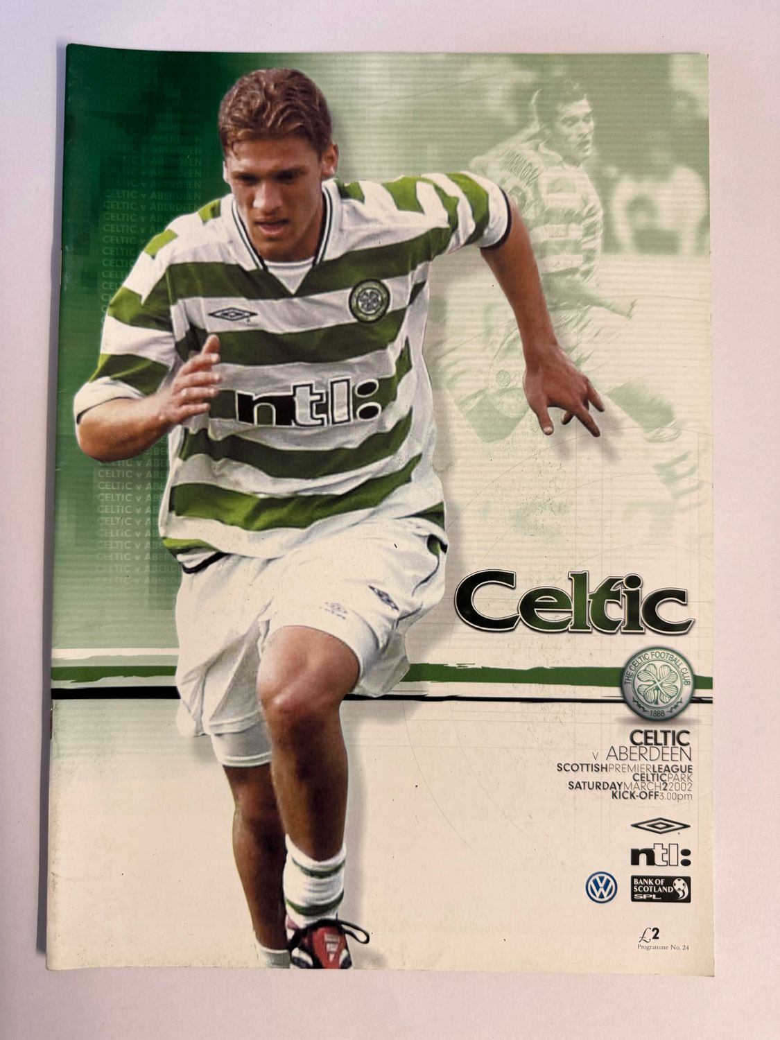 Celtic v Aberdeen - 2/3/02