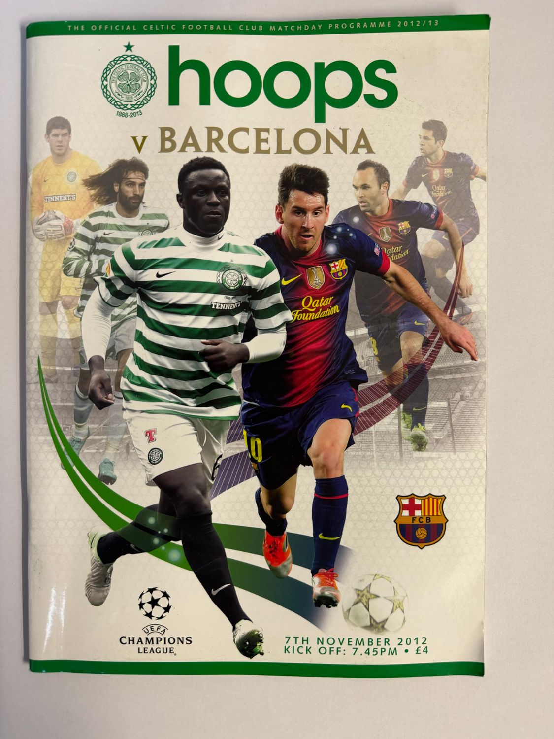 Celtic v Barcelona - 7/11/12