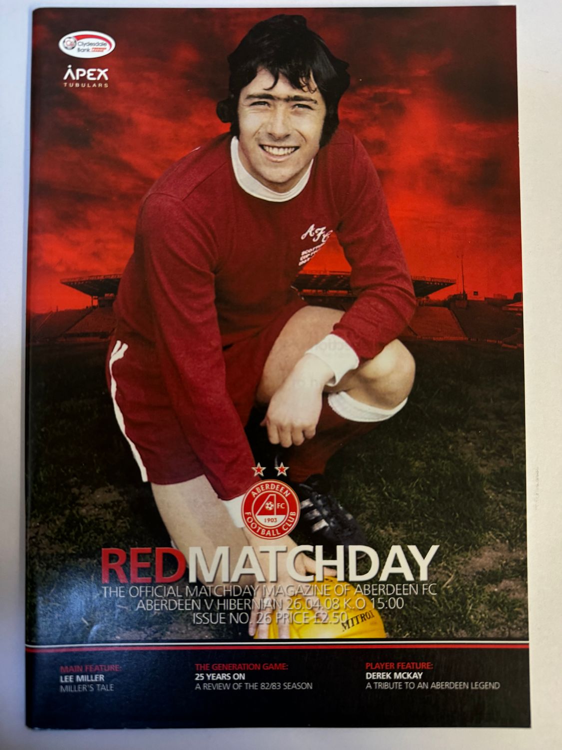 Aberdeen v Hibernian - 26/4/08