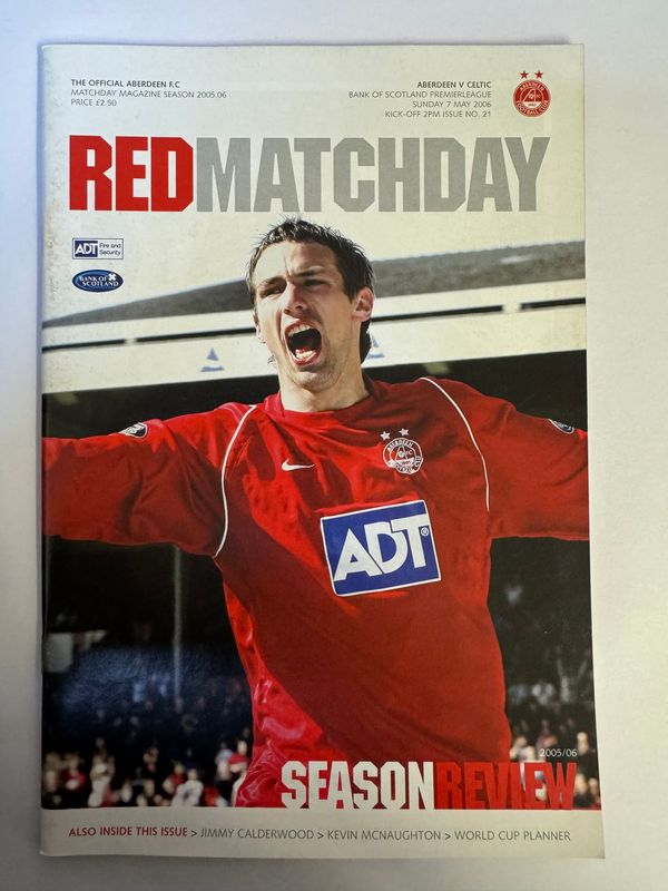 Aberdeen v Celtic - 7/5/06