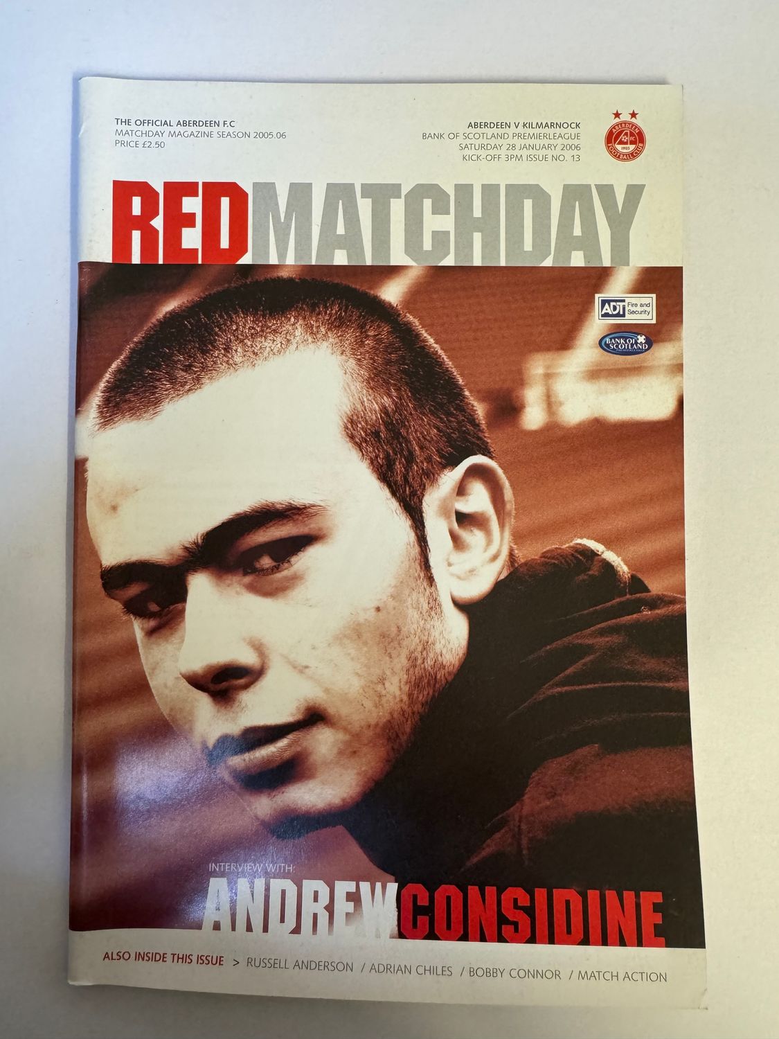 Aberdeen v Kilmarnock - 28/1/06