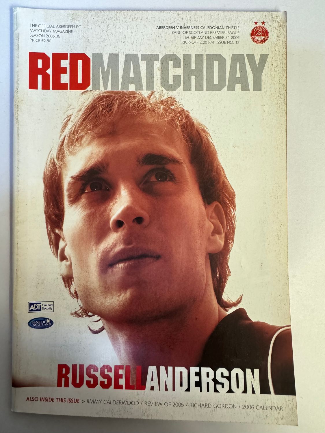 Aberdeen v ICT - 31/12/05