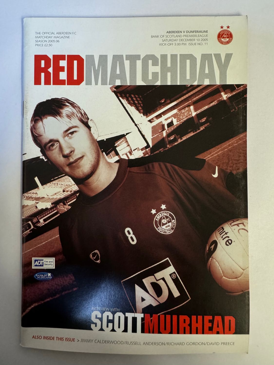 Aberdeen v Dunfermline - 10/12/05