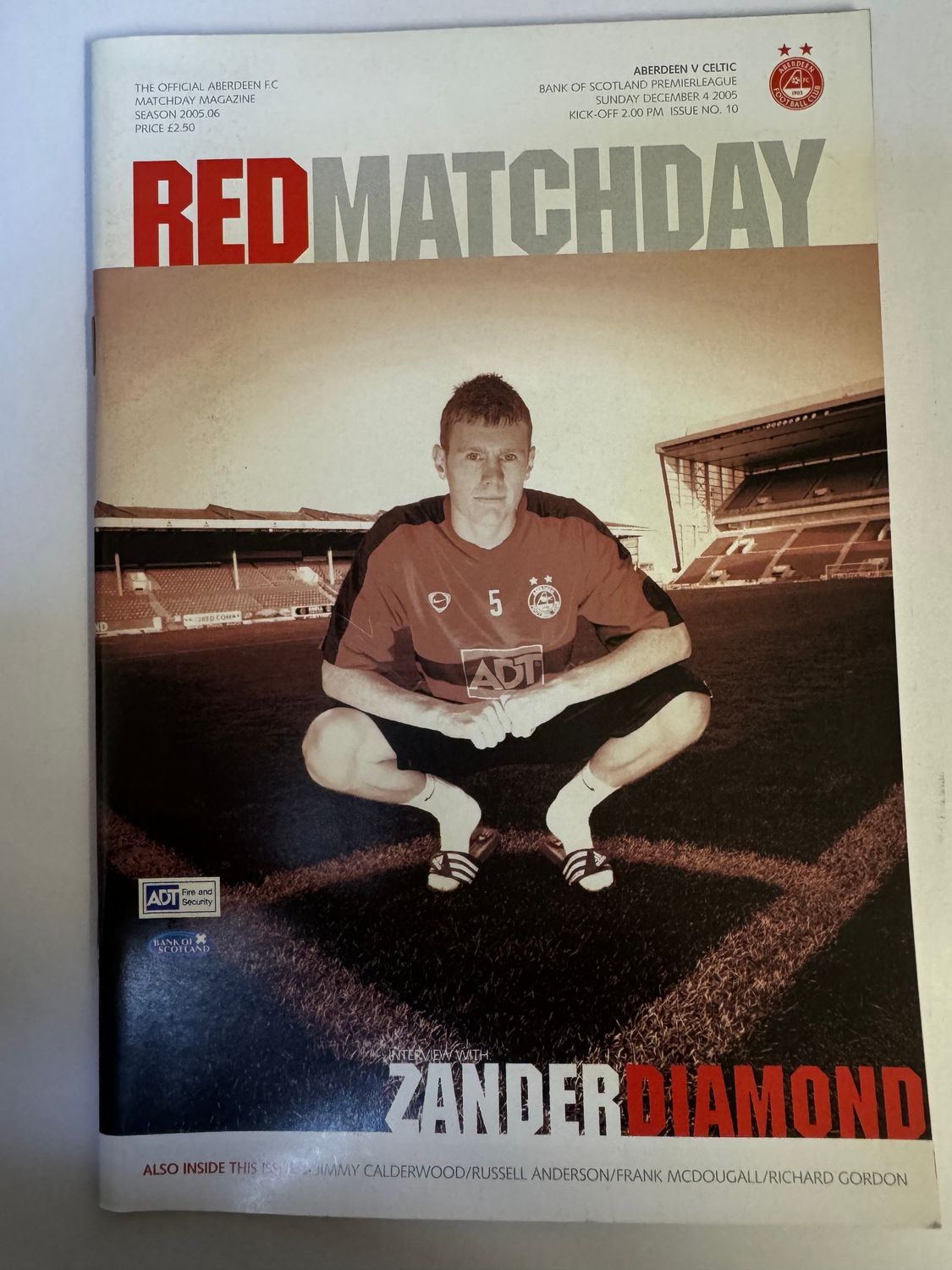 Aberdeen v Celtic - 4/12/05