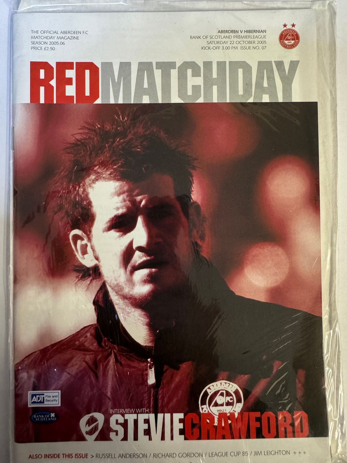 Aberdeen v Hibernian - 22/10/05