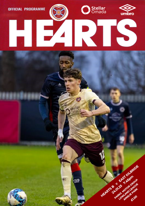 Hearts B v East Kilbride - 24/01/25