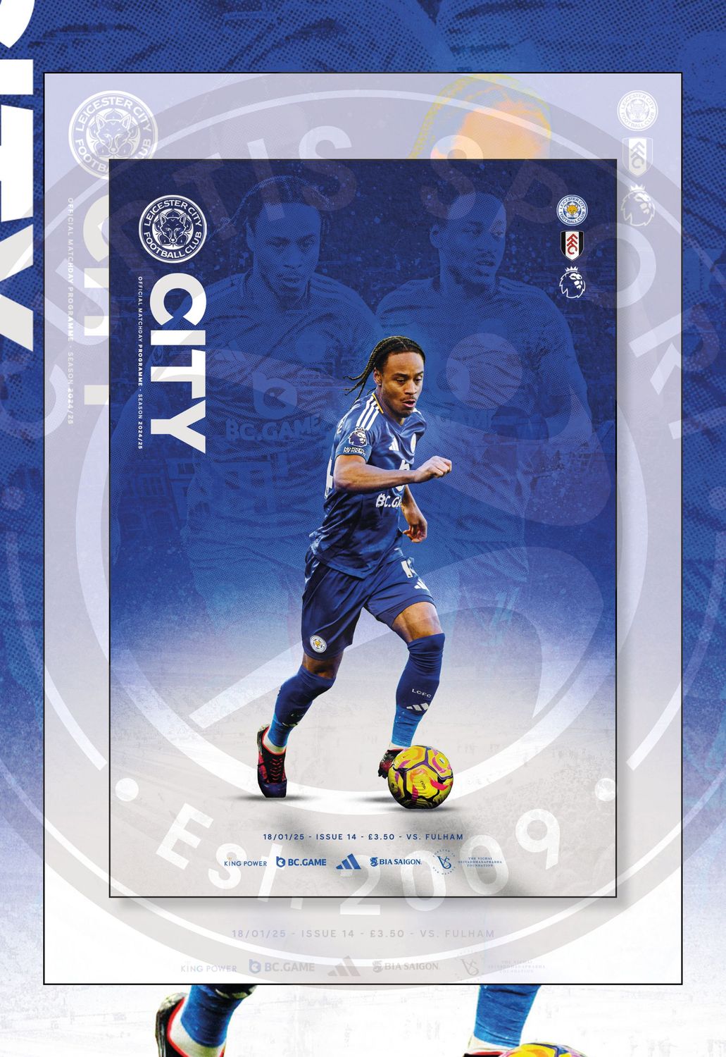 Leicester City v Fulham - 18/01/25