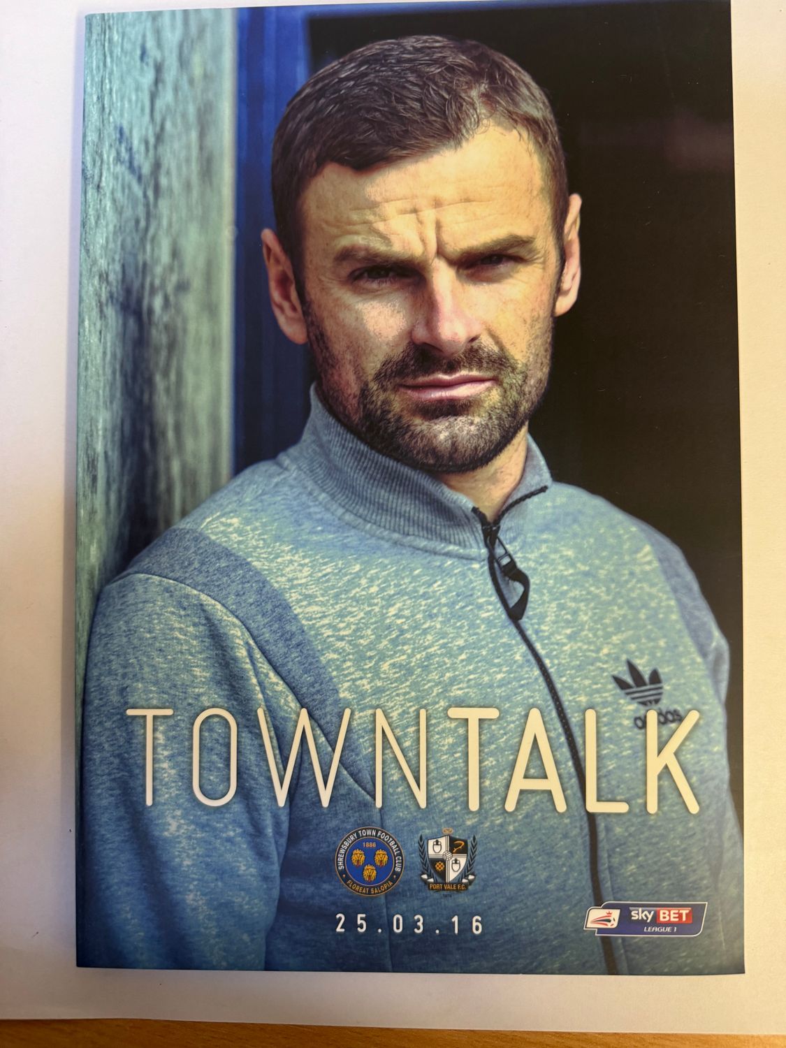Shrewsbury Town v Port Vale - 25/3/16