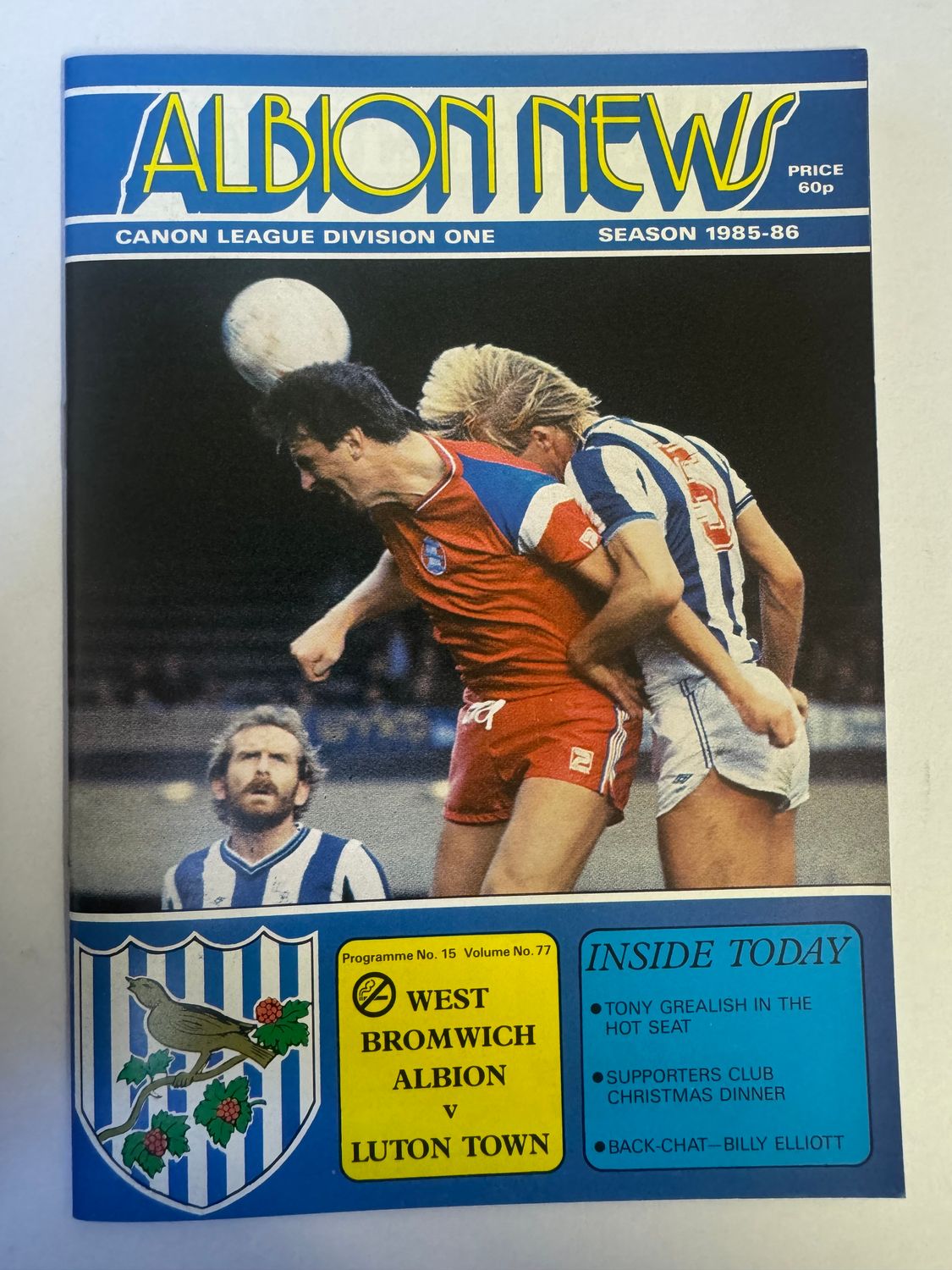 WBA v Luton  26/12/85