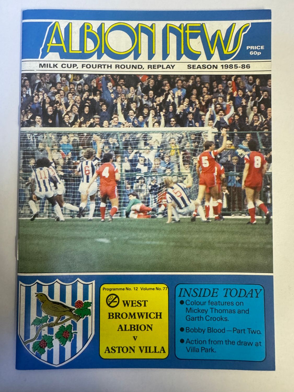 WBA v Aston Villa 27/11/85