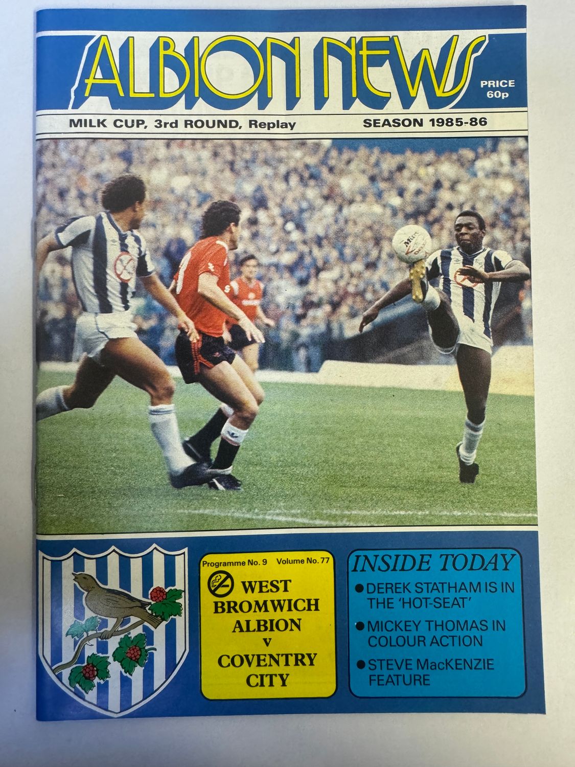 WBA v Coventry 6/11/85