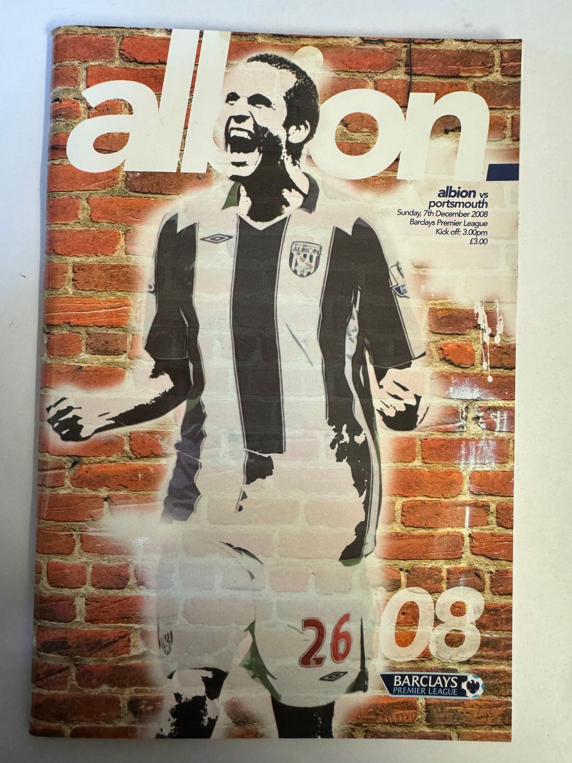 WBA v Portsmouth 7/12/08