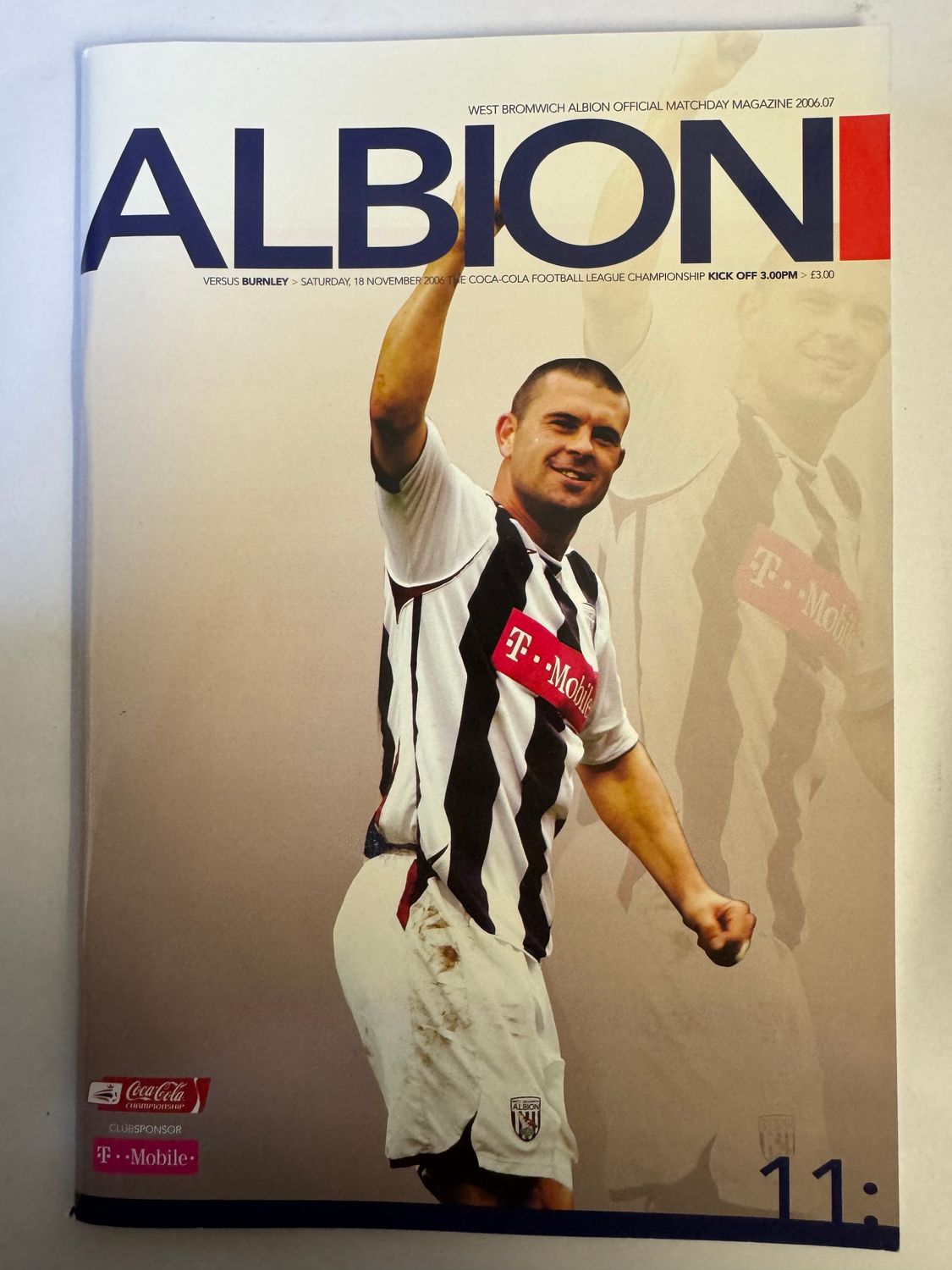 WBA v Burnley 18/11/06