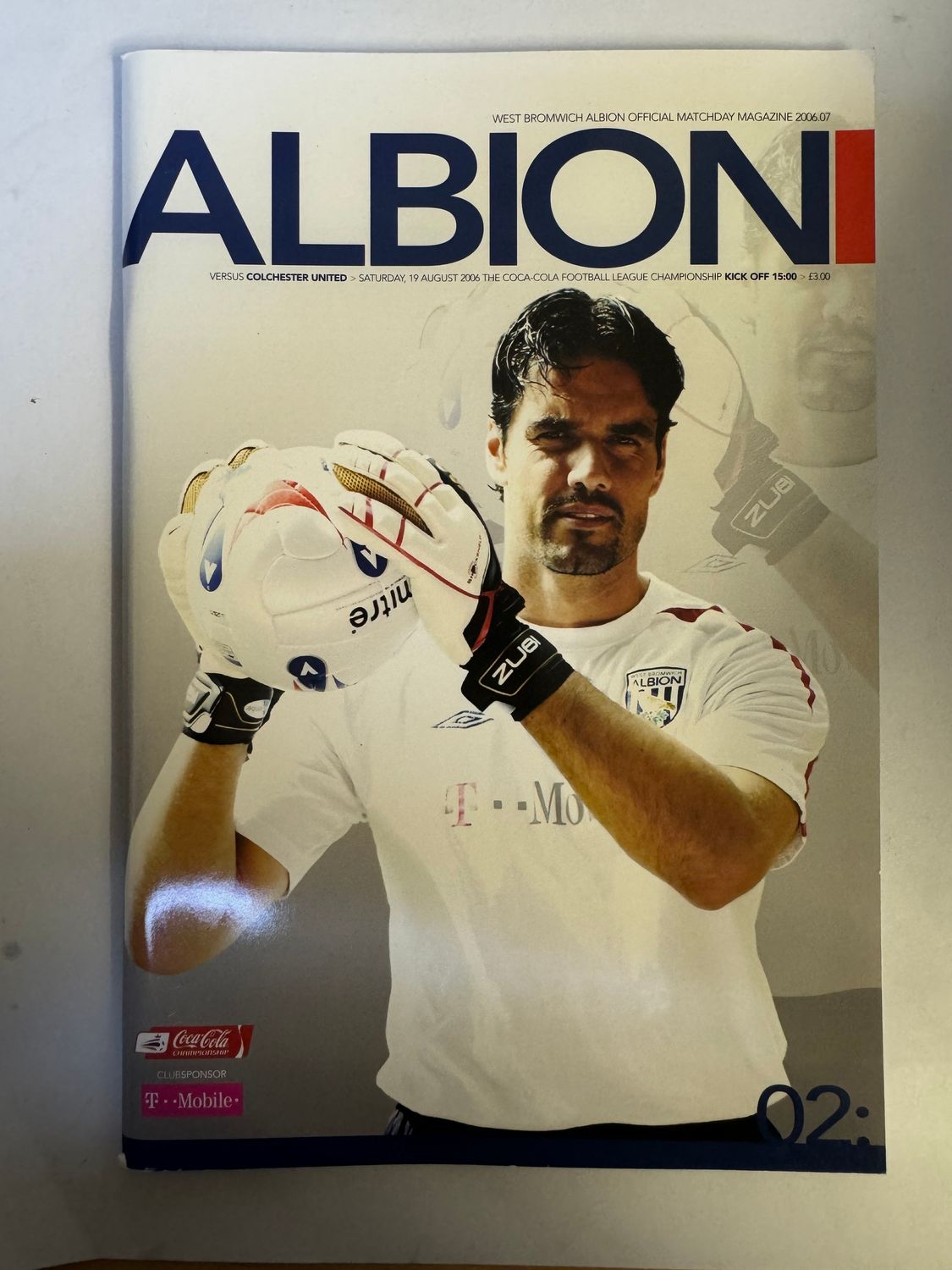 WBA v Colchester 19/8/06