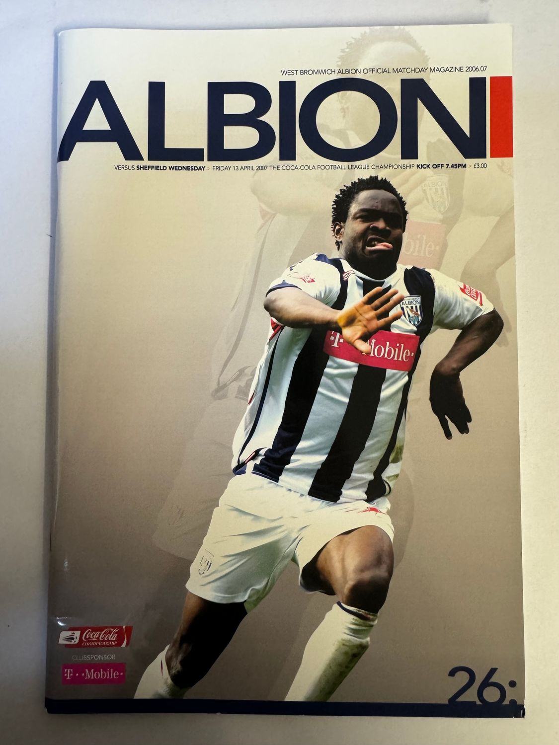 WBA v Sheffield Wednesday 13/4/07