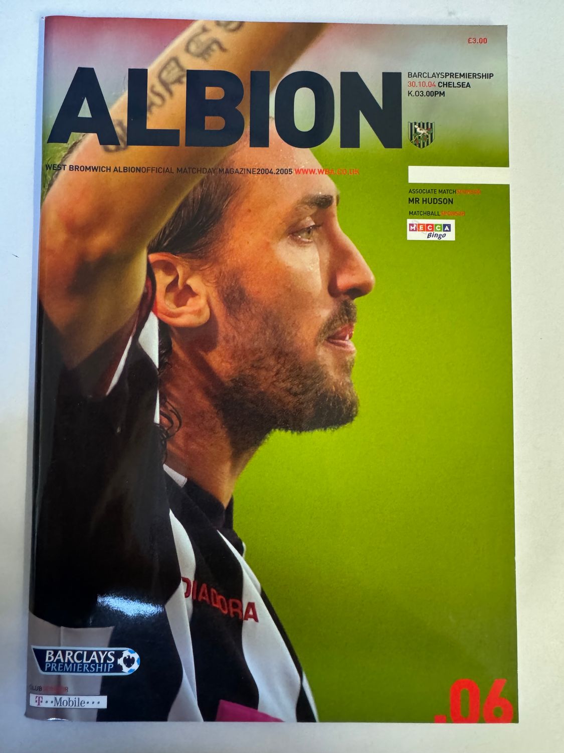 WBA v Chelsea 30/10/04