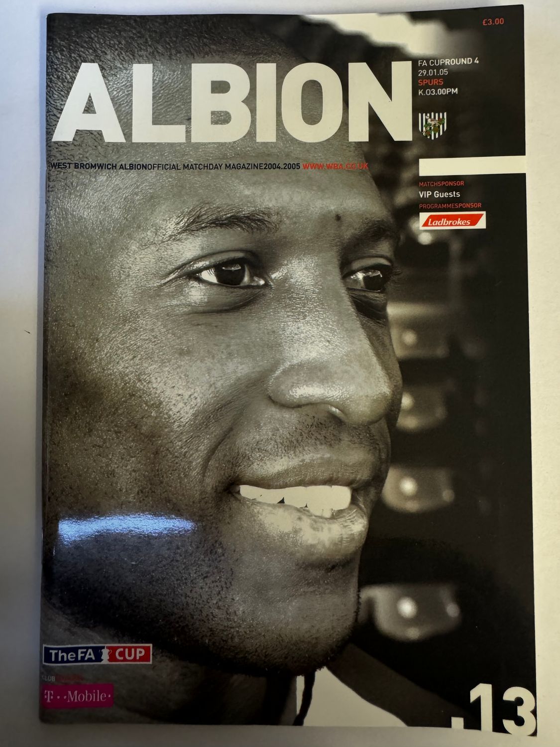 WBA v Tottenham Hotspur 29/1/05