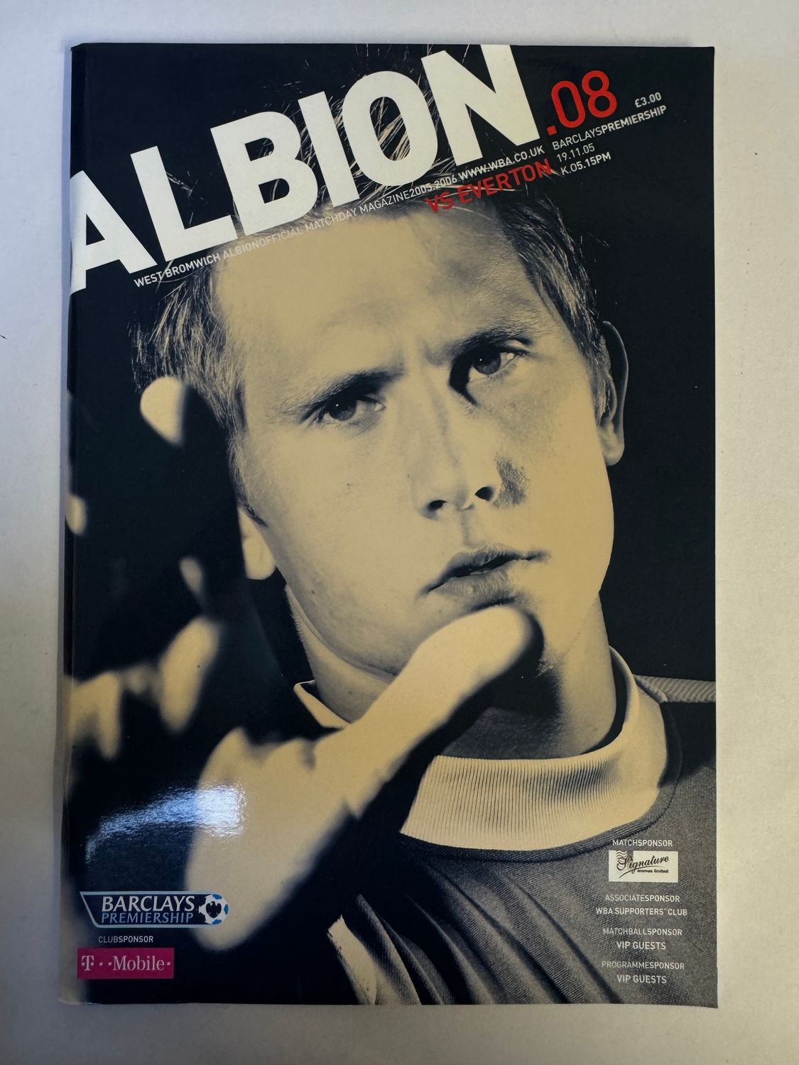 WBA v Everton 19/11/05