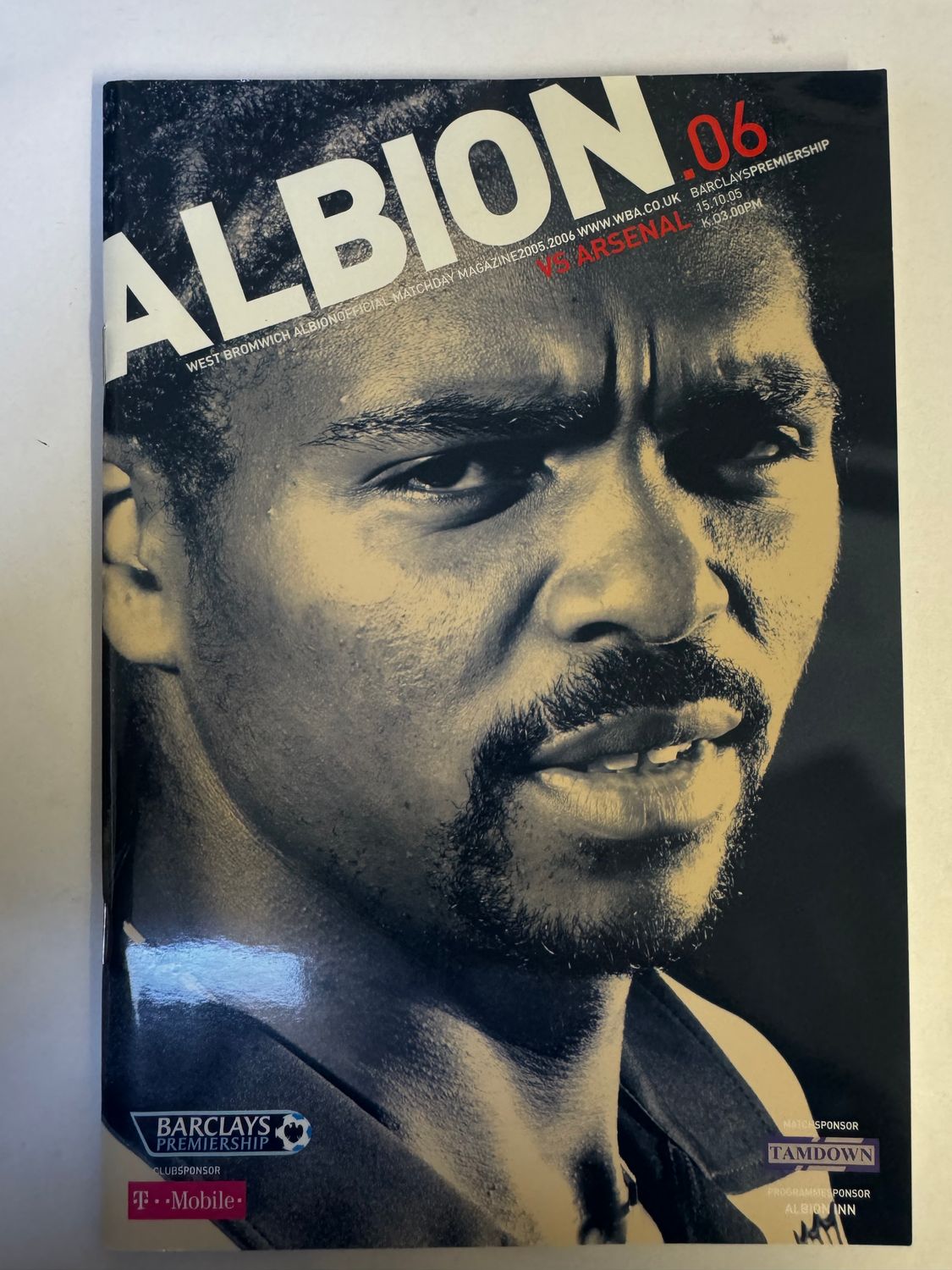 WBA v Arsenal 15/10/05