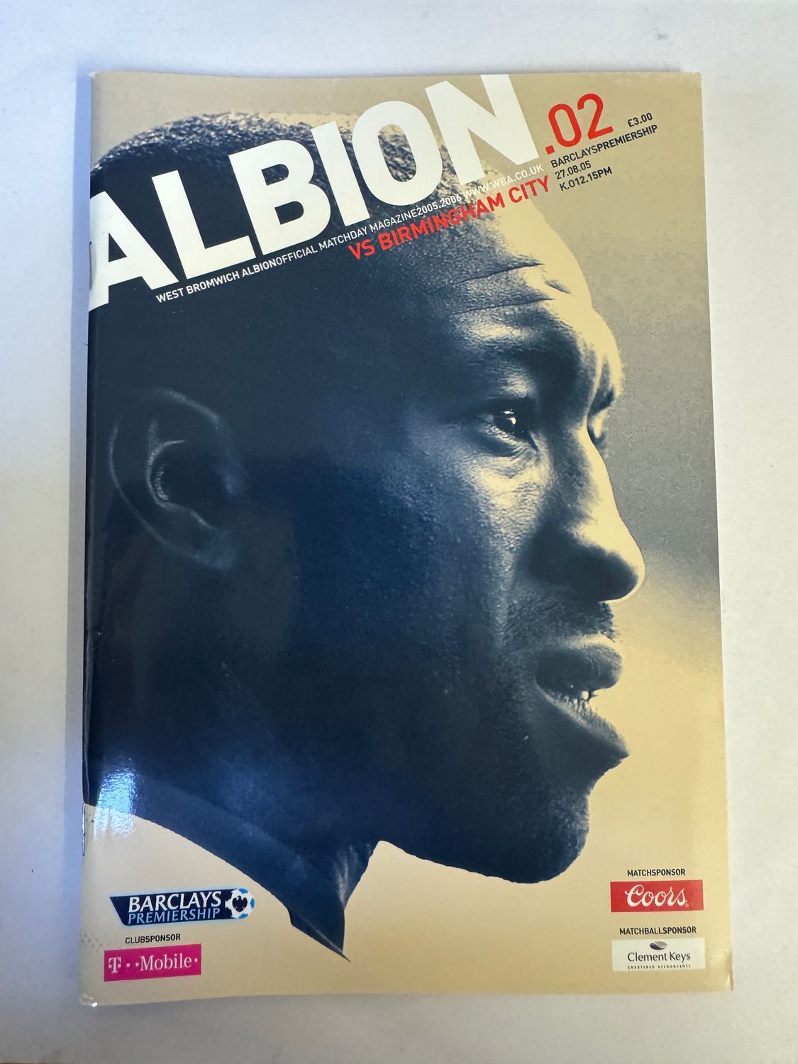 WBA v Birmingham 27/8/05