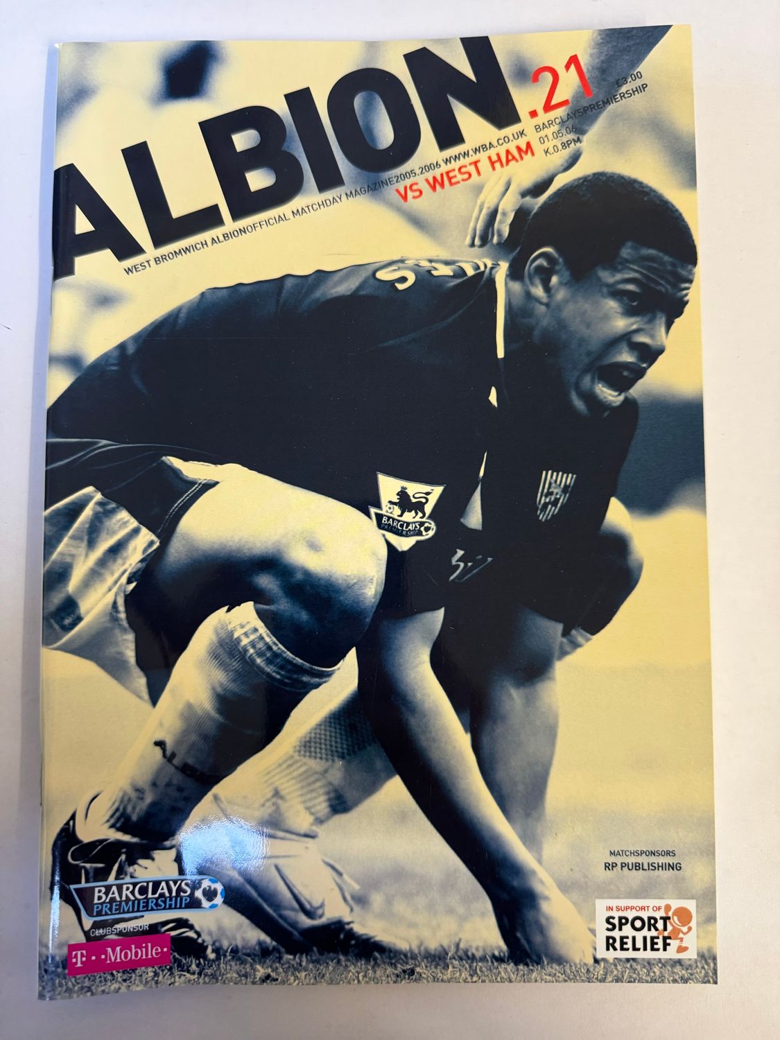 WBA v West Ham 1/5/06