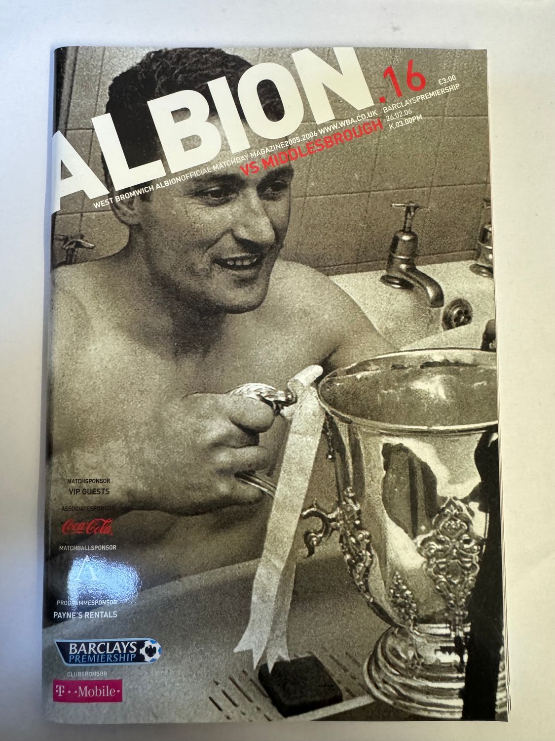 WBA v Middlesbrough 24/2/06