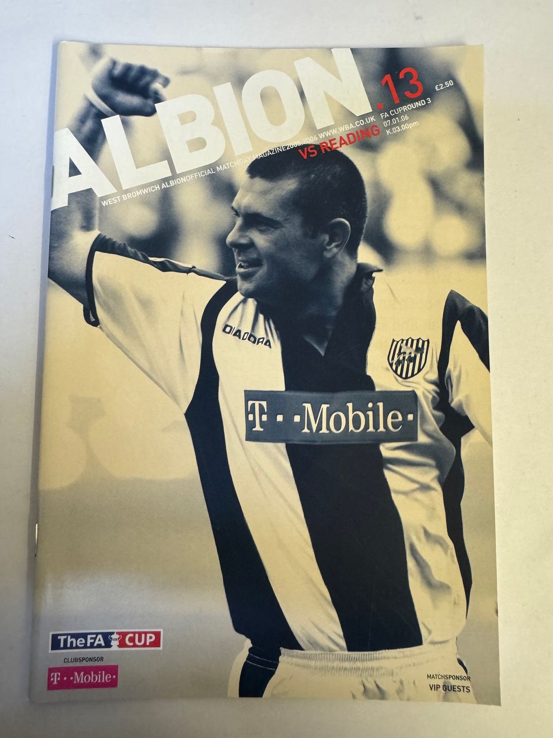 WBA v Reading 7/1/06