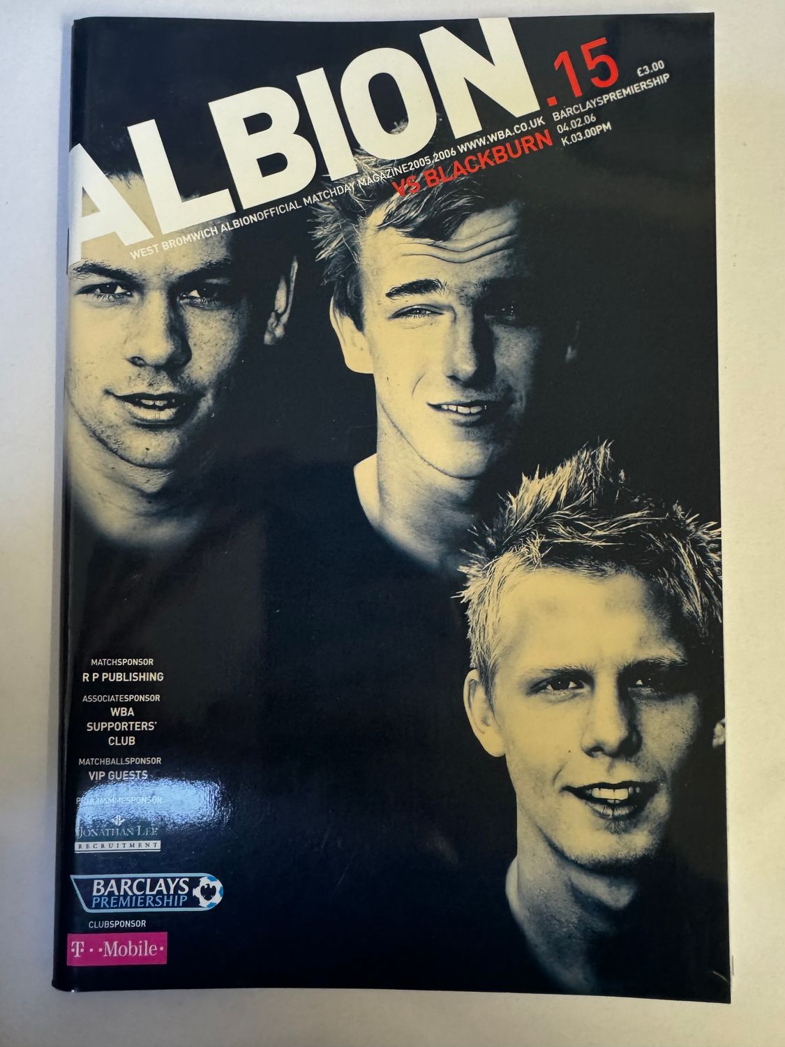 WBA v Blackburn 4/2/06