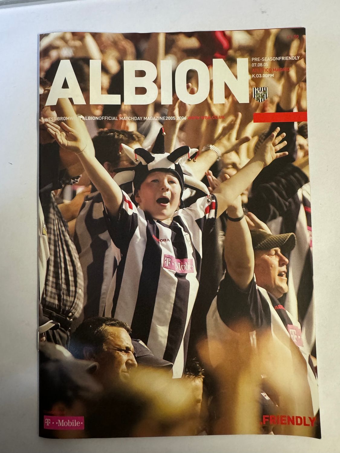 WBA v Atletico Madrid 7/8/05